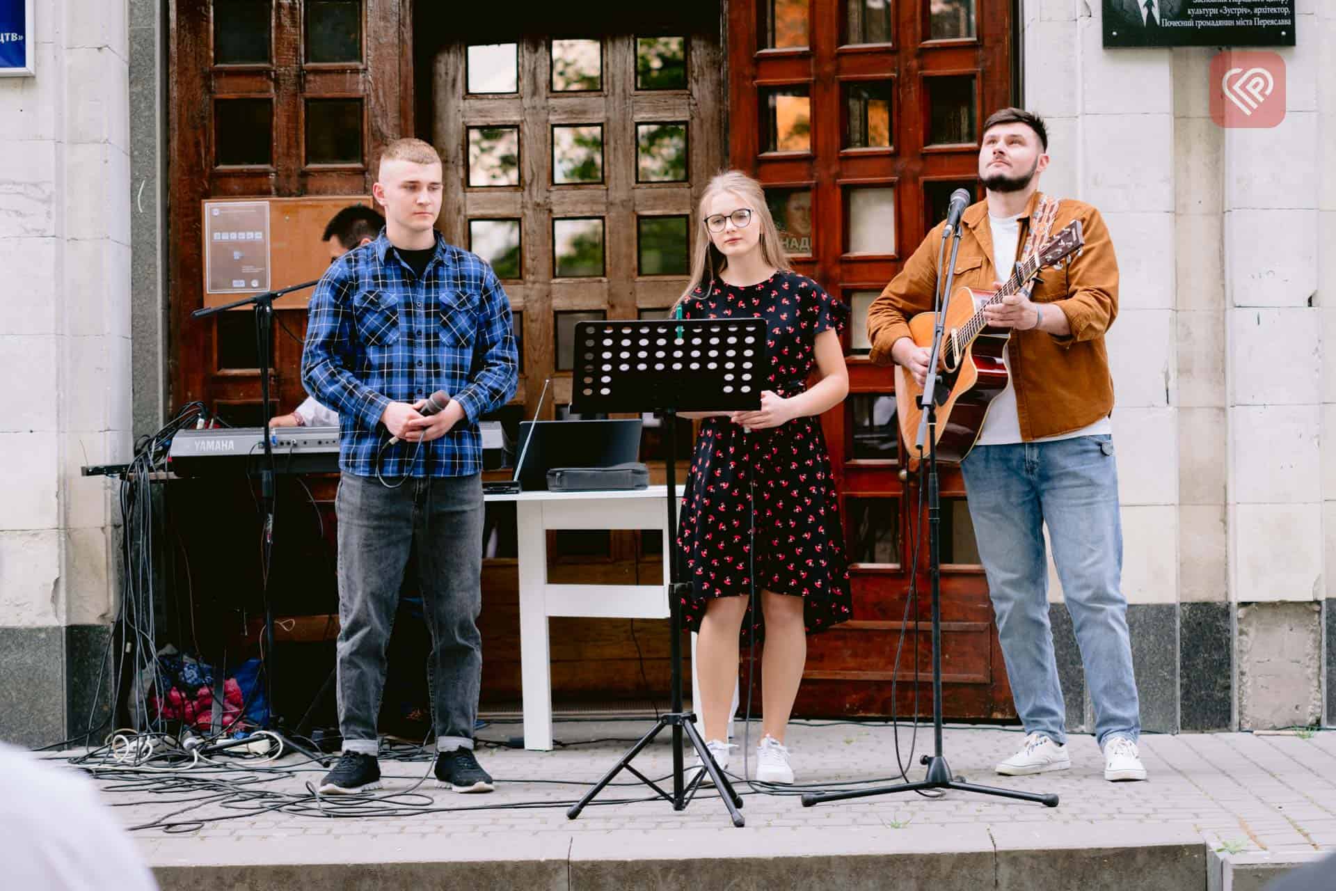 У центральному парку Переяслава відбулась спільна молитва Ради церков з нагоди Дня сім'ї та Дня матері