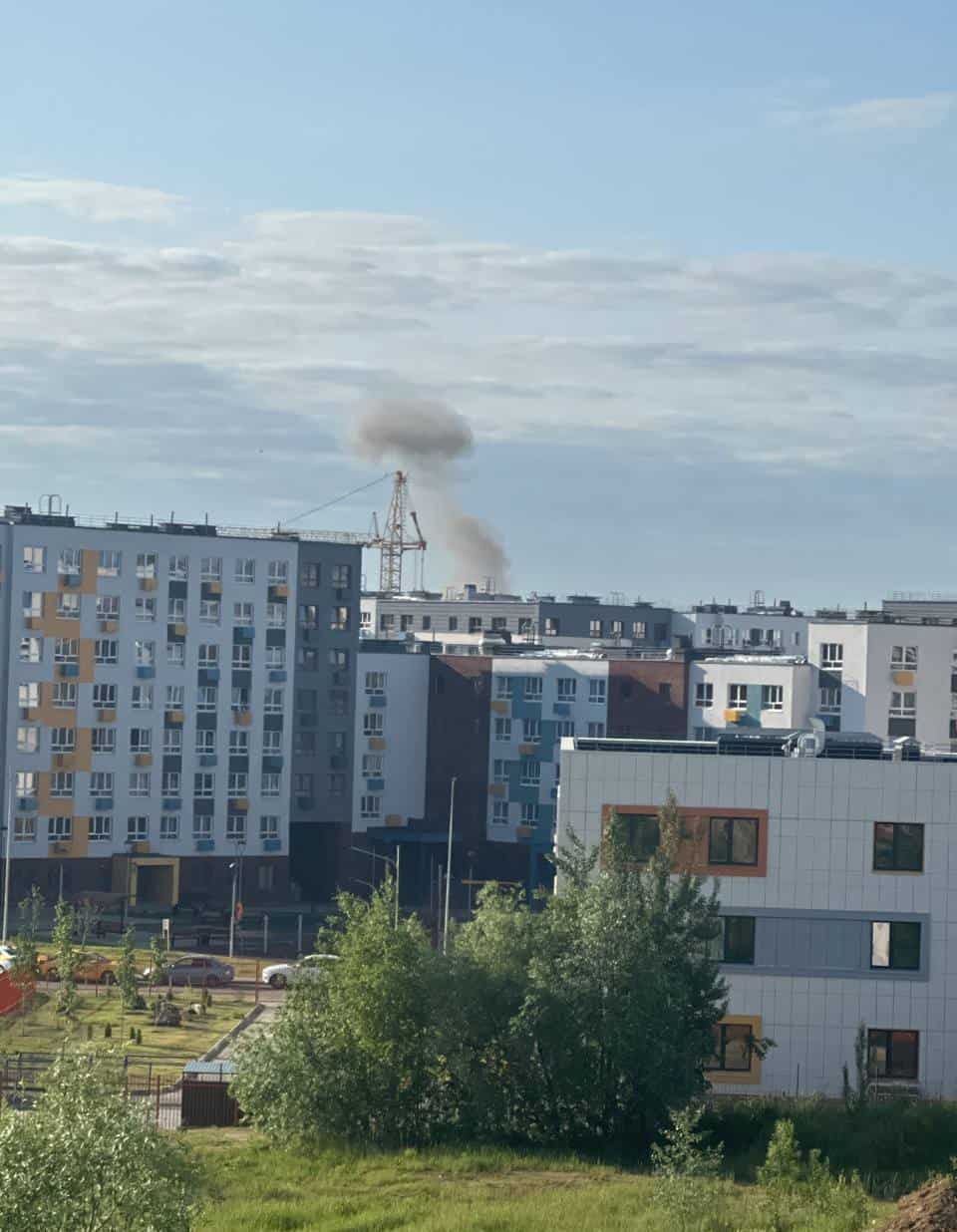 москву атакували невідомі безпілотники