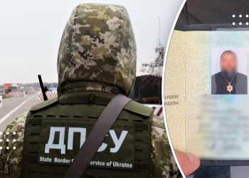 Держприкордонслужба затримала на Київщині вже десятого за цей рік прихильника «руського міра» в рясі