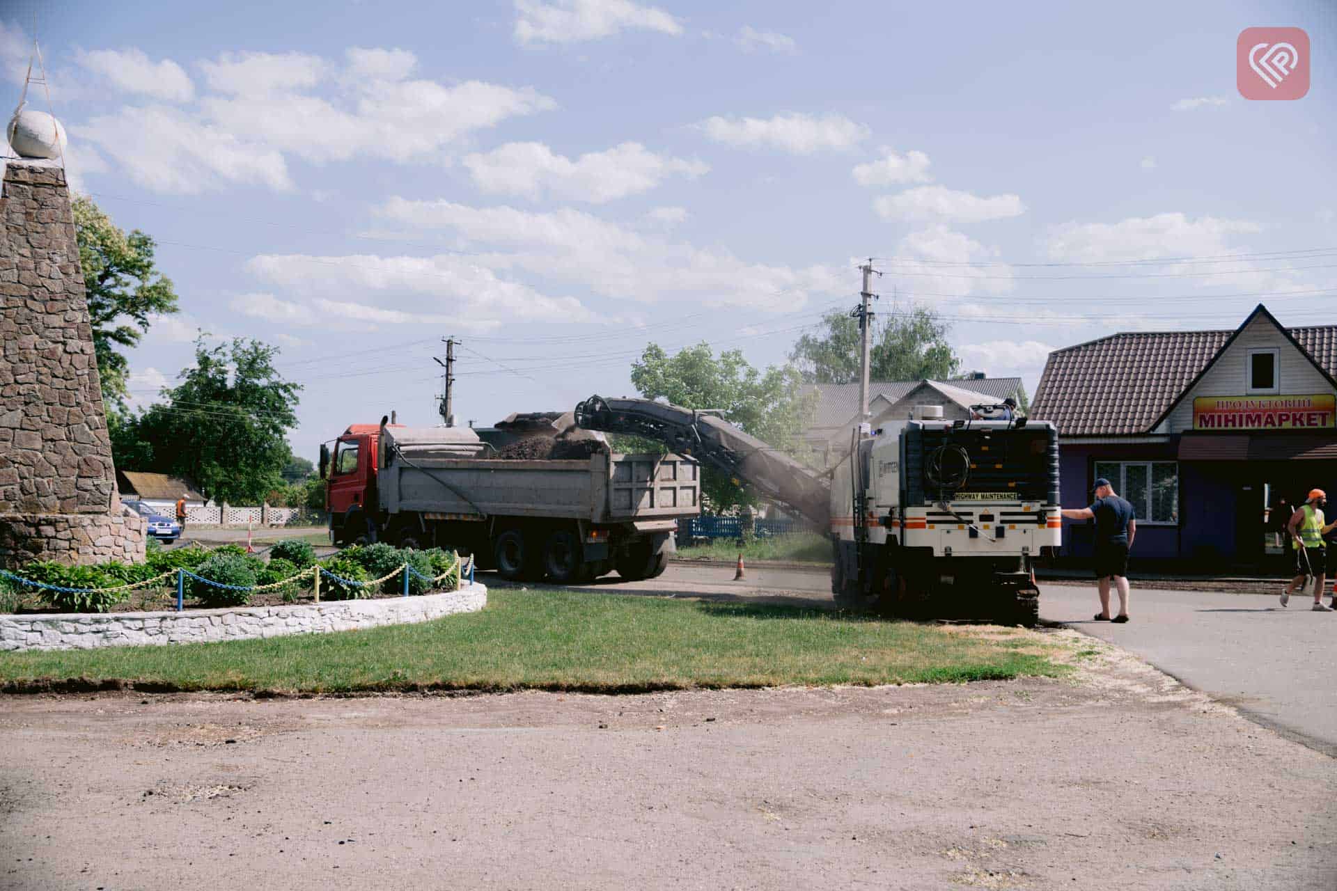 У селі Дем’янці Переяславській громаді розпочали капітальний ремонт дороги (відео)
