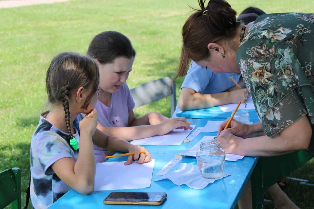 У Чопилках відбулося вже друге заняття для дітей у Мистецькому Просторі