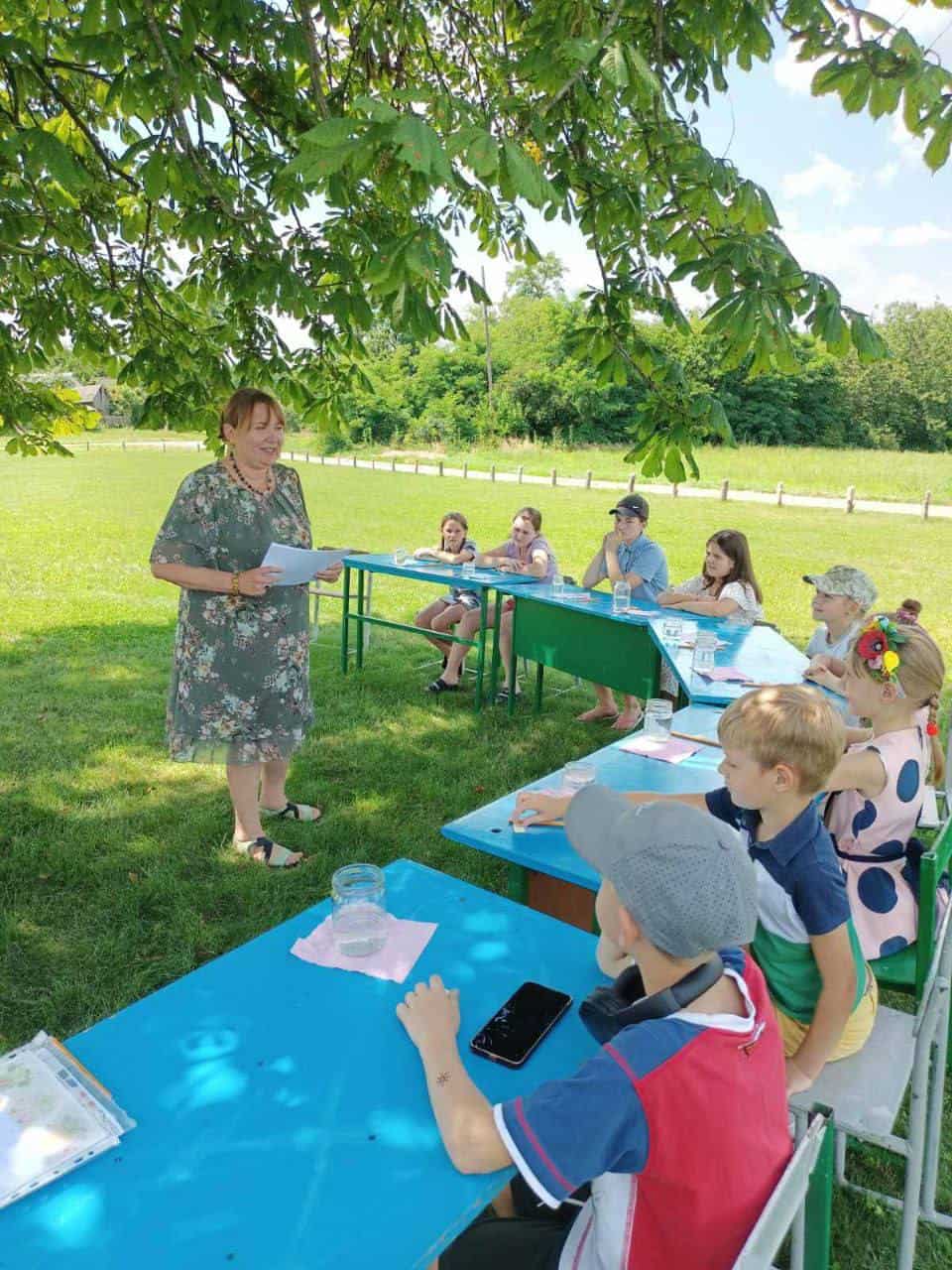 У Чопилках відбулося вже друге заняття для дітей у Мистецькому Просторі