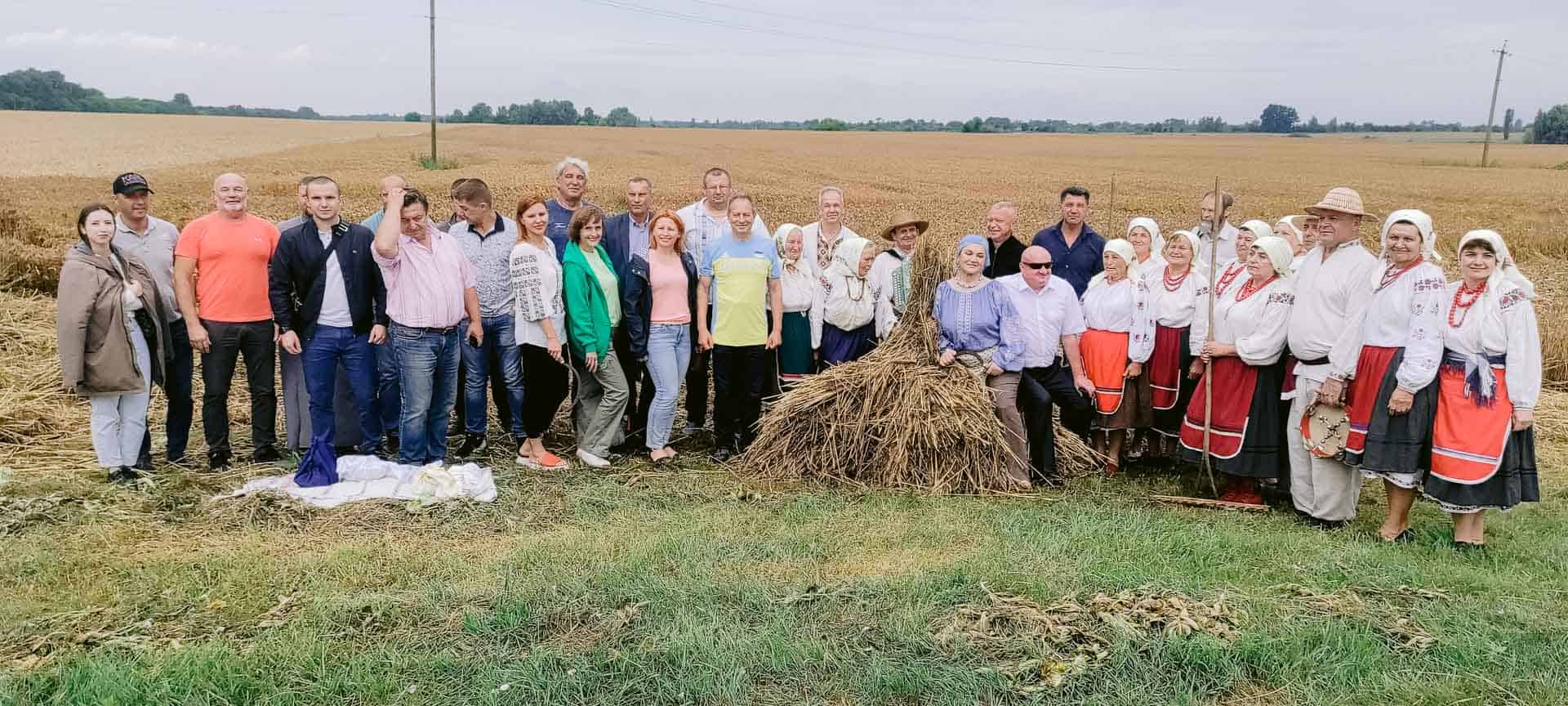 На Переяславщині вчетверте відтворили обряд зажинків: як це було та хто з зірок долучився