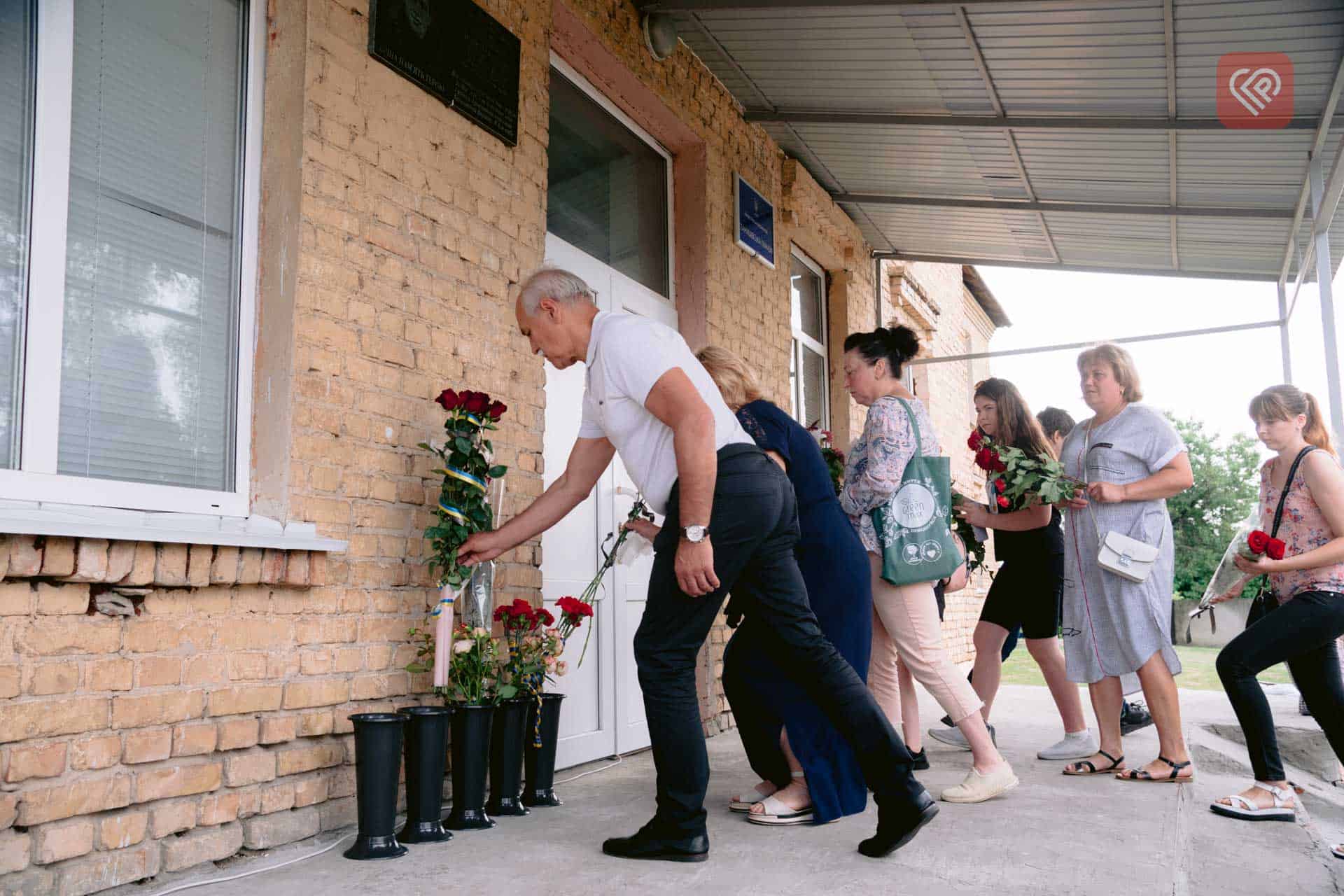 На Переяславщині відкрили пам'ятний знак воїну Андрію Омельченку