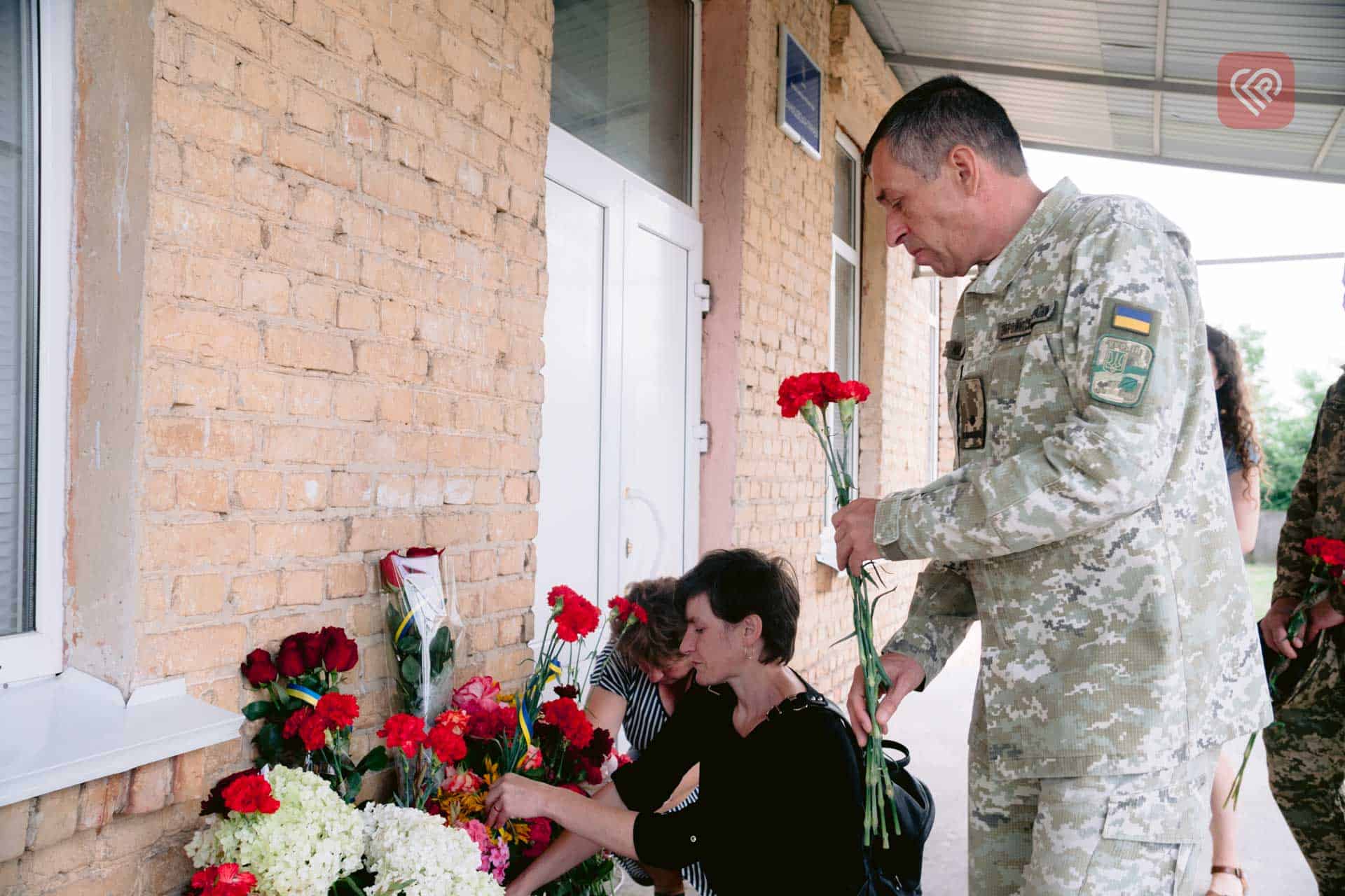 На Переяславщині відкрили пам'ятний знак воїну Андрію Омельченку