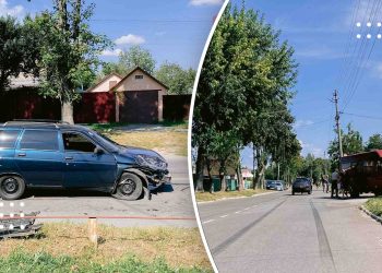 У Переяславі сталась ДТП: рух ускладнено (фото з місця події)