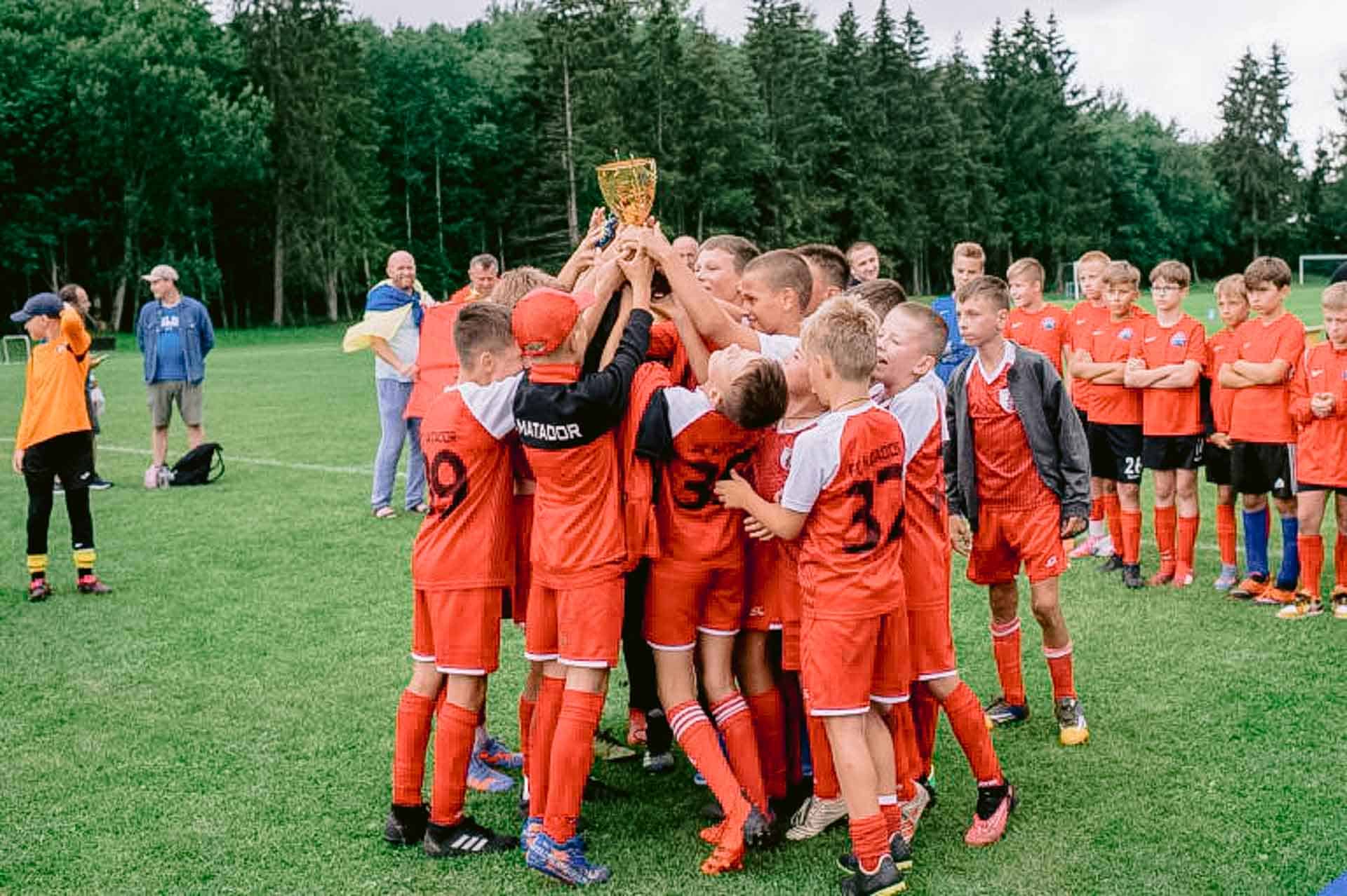 Юні футболісти з Переяславської громади здобули бронзові нагороди на турнірі у естонському місті Пайде