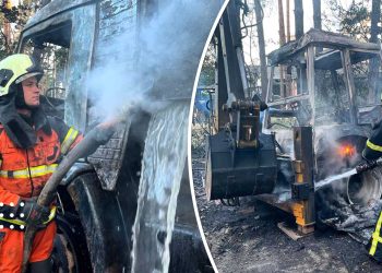 Наслідки ракетної атаки: на Київщині загорілося торговельне підприємство