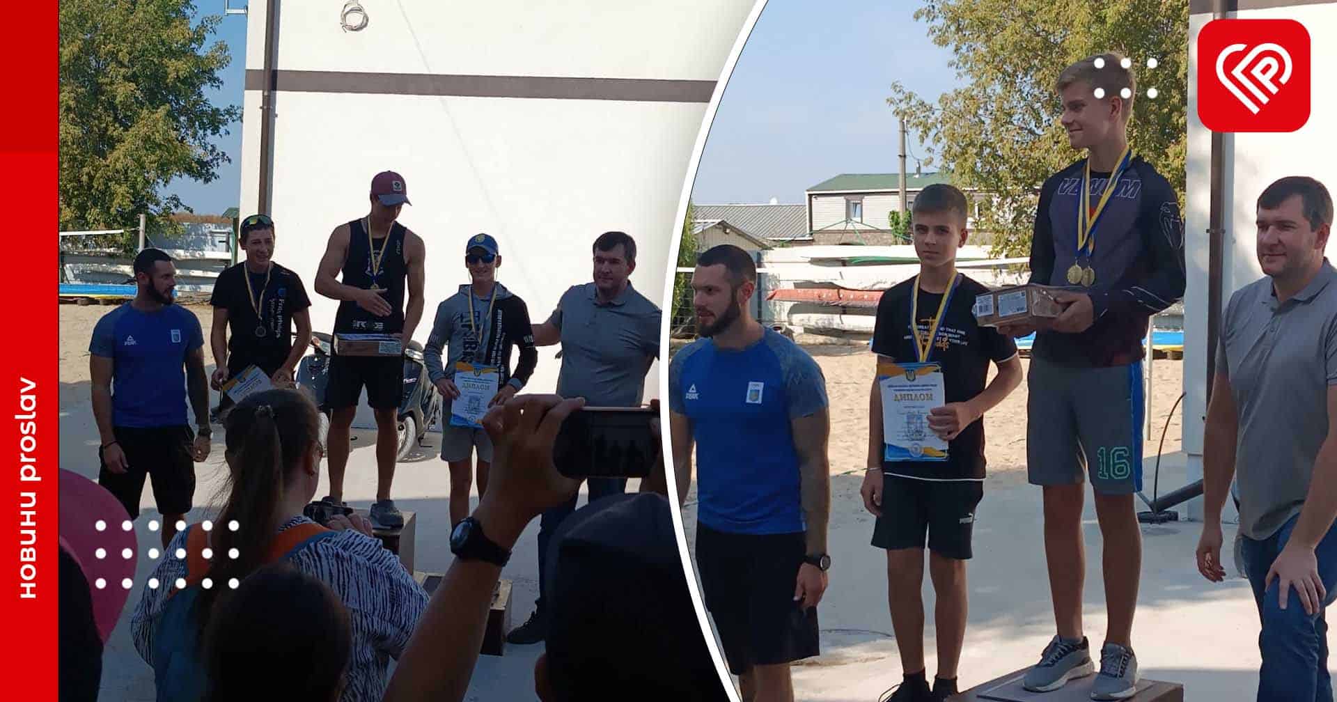 Переяславські спортсмени вибороли срібні та бронзові медалі на Кубку Київської області з веслування на байдарках і каное