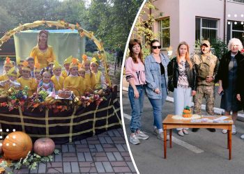 У переяславському дитячому садочку провели свято осені та зібрали на ярмарку кошти для ЗСУ