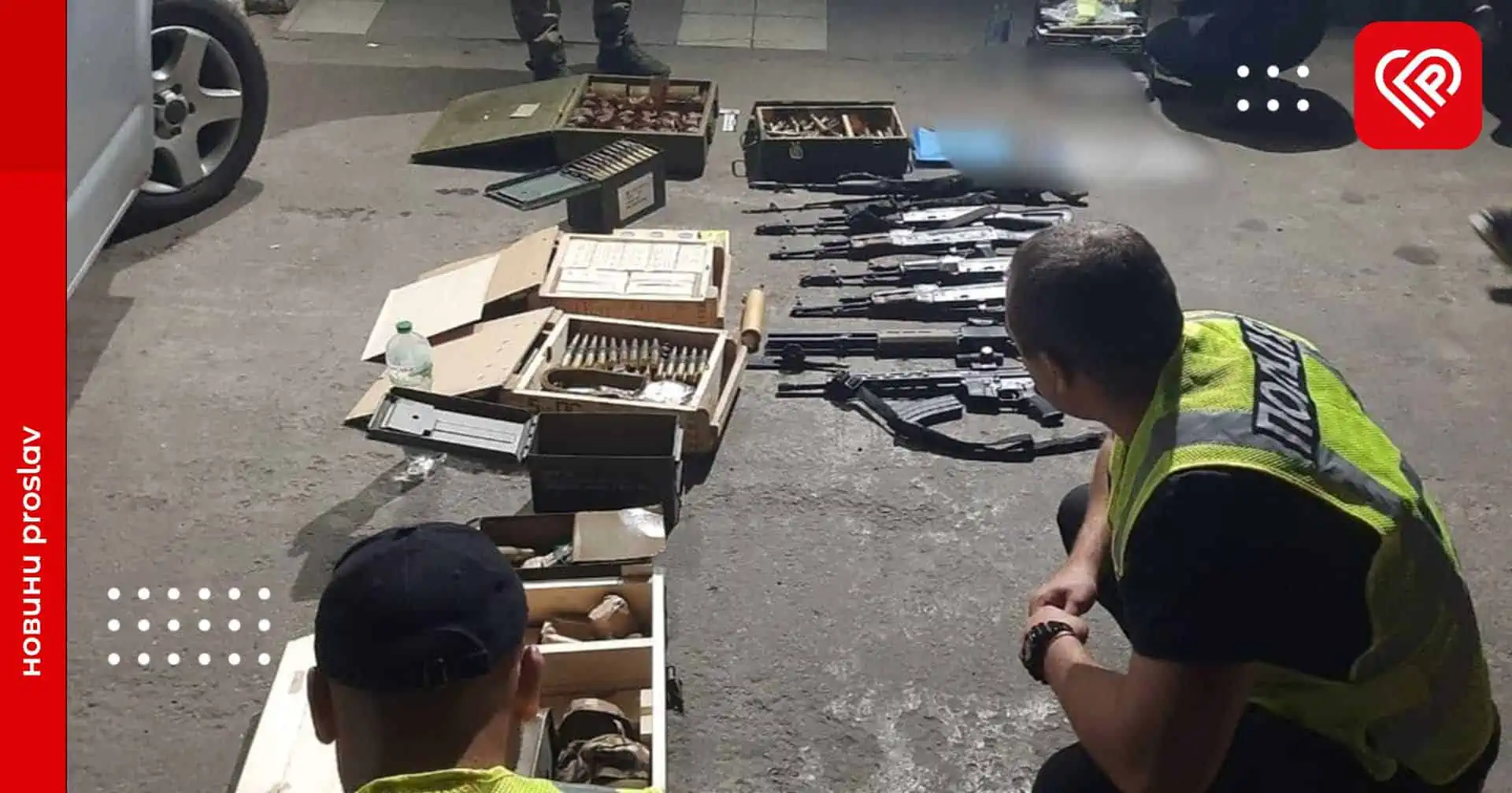 На Київщині викрили службовця військкомату: він зберігав арсенал зброї та боєприпасів