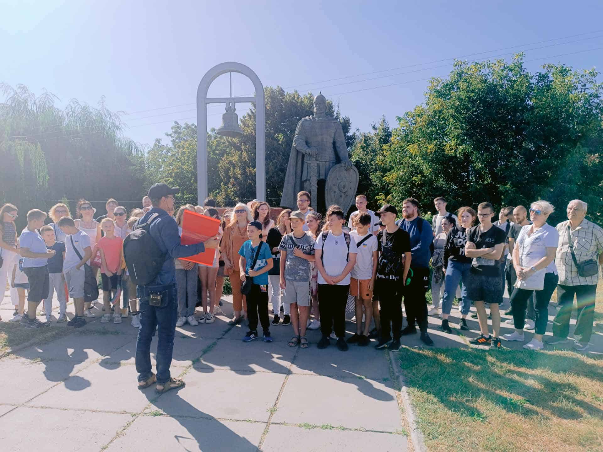 У Переяславі влаштували безкоштовну екскурсію середмістям: як це було та хто долучився