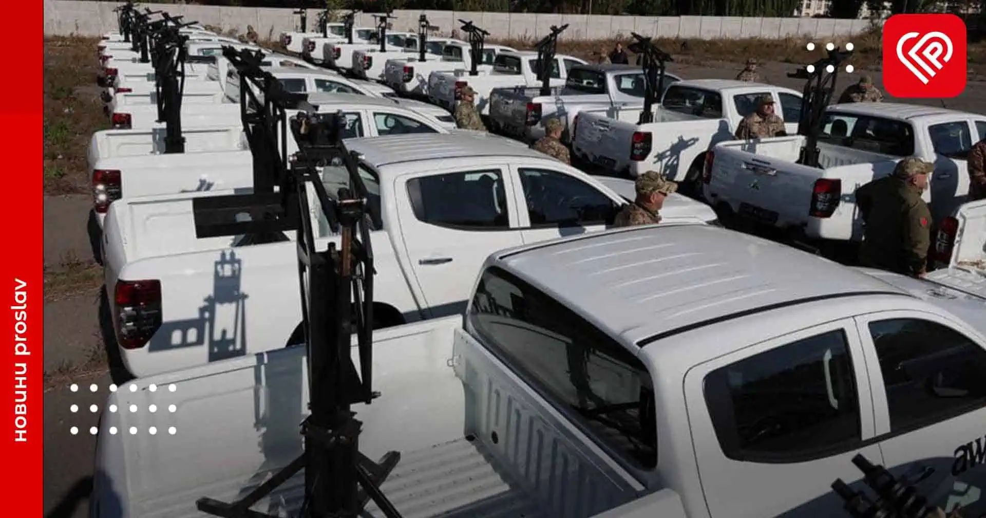 КОВА спільно з АВТ Баварія передали позашляховики мобільно-вогневим групам для захисту Київщини
