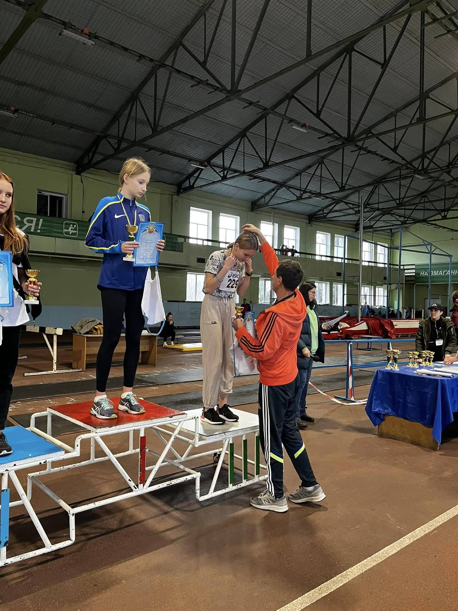 Вихованка Переяславської ДЮСШ стала призеркою відкритої першості Київського обласного спортивного коледжу з легкої атлетики