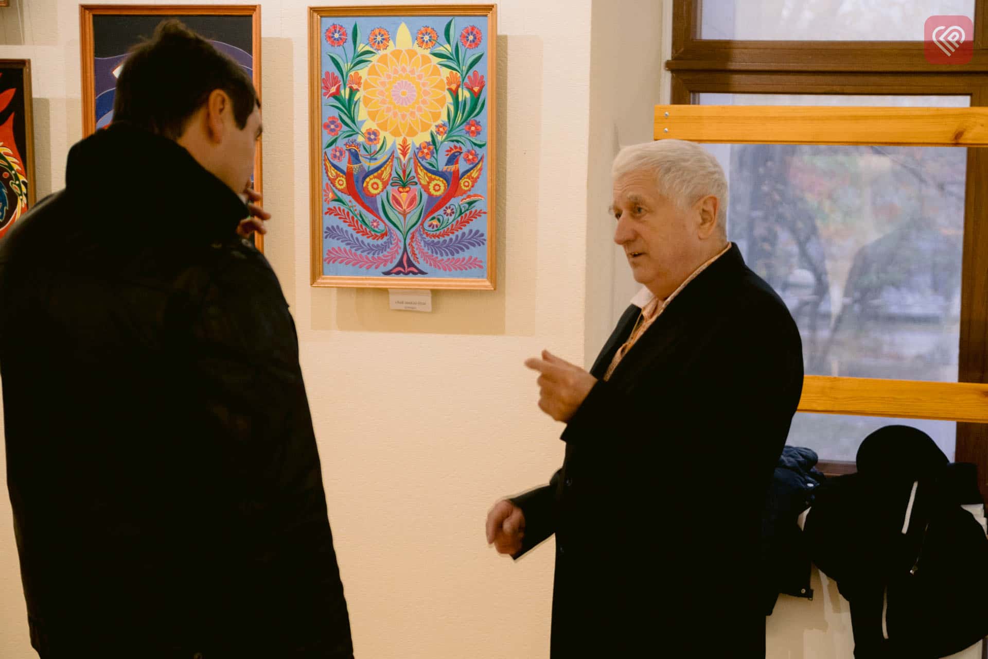 «На навчання до Марії Примаченко ходив пішки по 10 кілометрів»: у Переяславі діє виставка послідовника видатної художниці