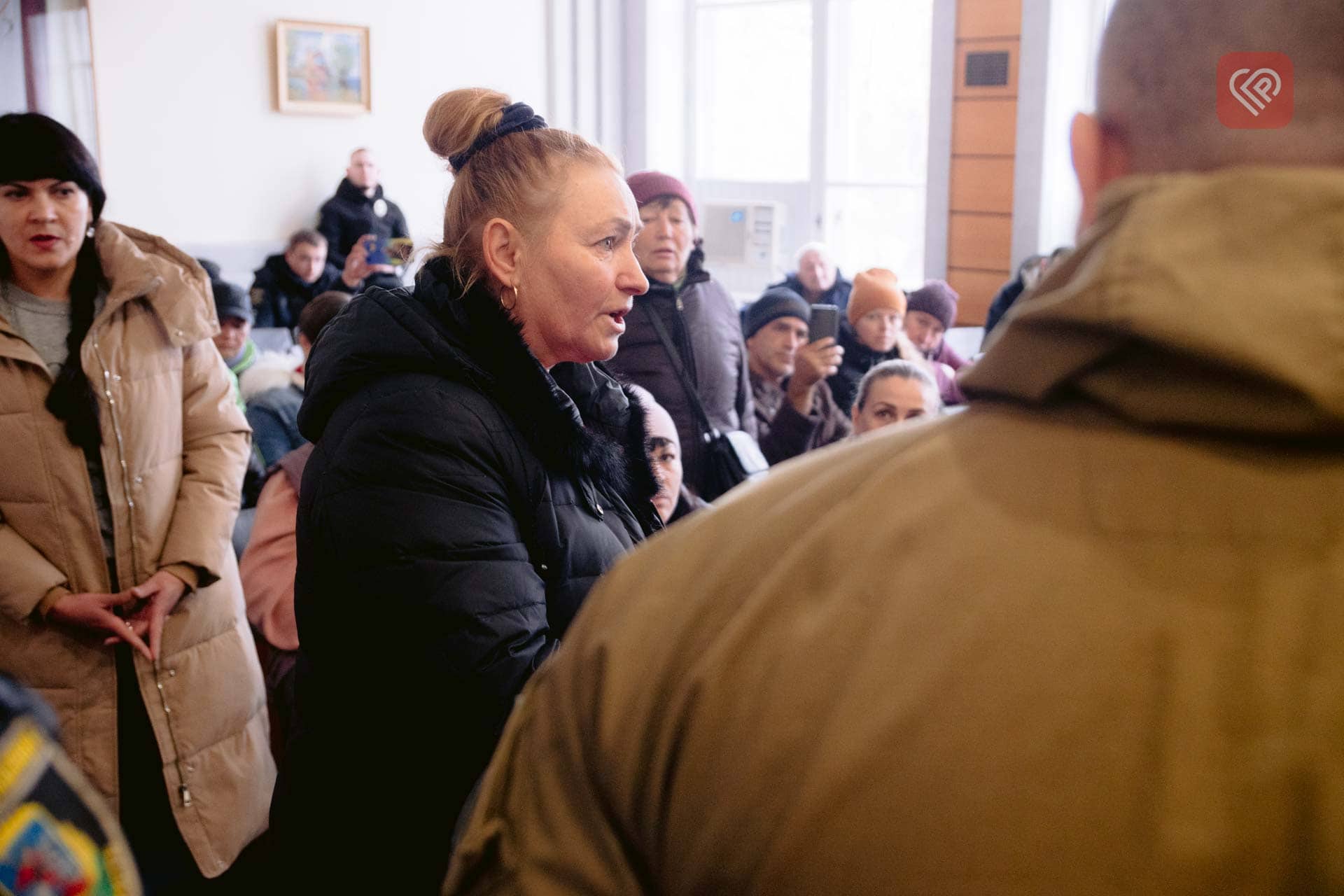У Переяславі мітингувальники зустрілися з міським головою: військові вимагали звіту, як розподілили виділені кошти