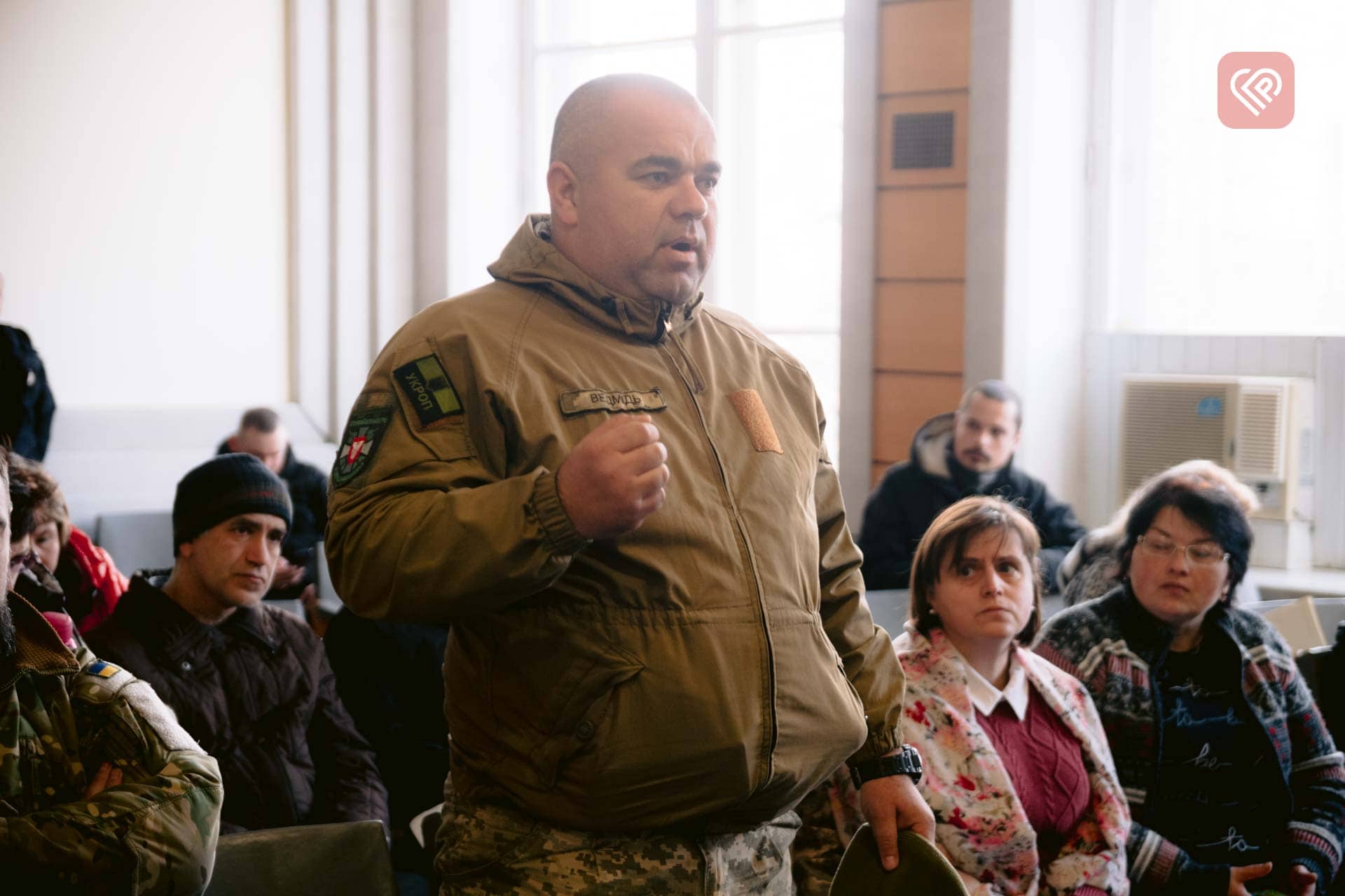 У Переяславі мітингувальники зустрілися з міським головою: військові вимагали звіту, як розподілили виділені кошти