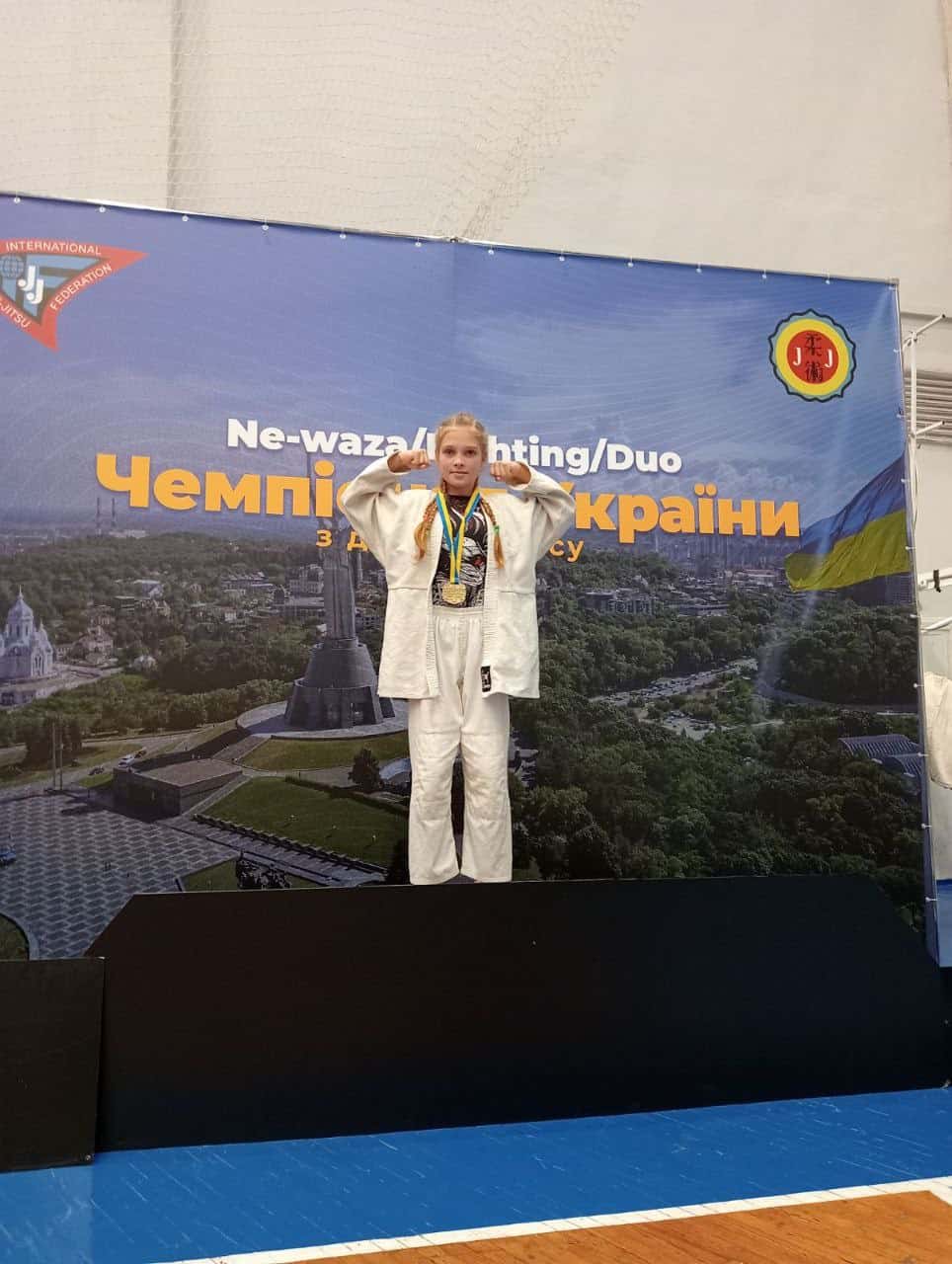 Переяславські борчині здобули «золото» Чемпіонату України з джиу-джитсу
