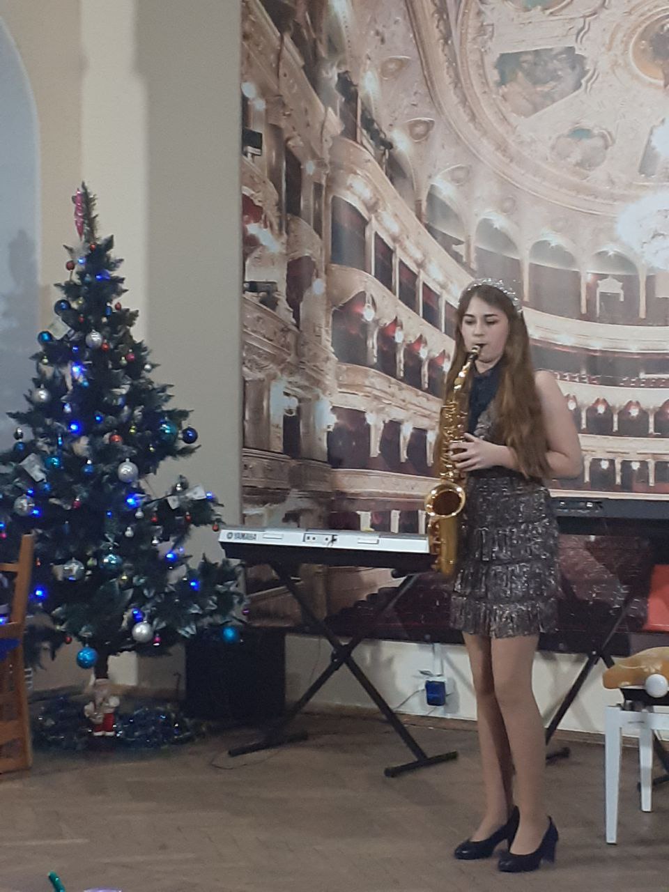 У Переяславській мистецькій школі імені Павла Сениці відбувся творчий вечір «Різдвяні візерунки»