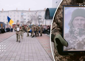 На Переяславщині попрощалися з воїном Володимиром Бараном: він загинув внаслідок удару ворожого FPV-дрона 