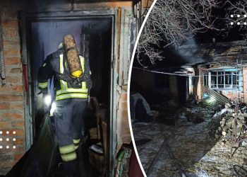 Уночі на Переяславщині згорів приватний будинок (Фото та відео)
