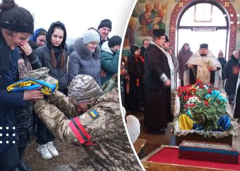У Студениківській громаді провели в останню путь Героя Валентина Льодового
