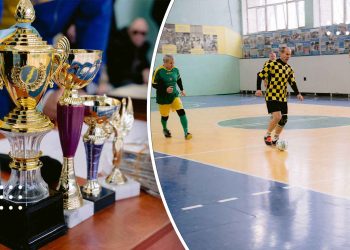 У Переяславі відбувся Кубок міста з футзалу серед ветеранів «Переможемо разом»