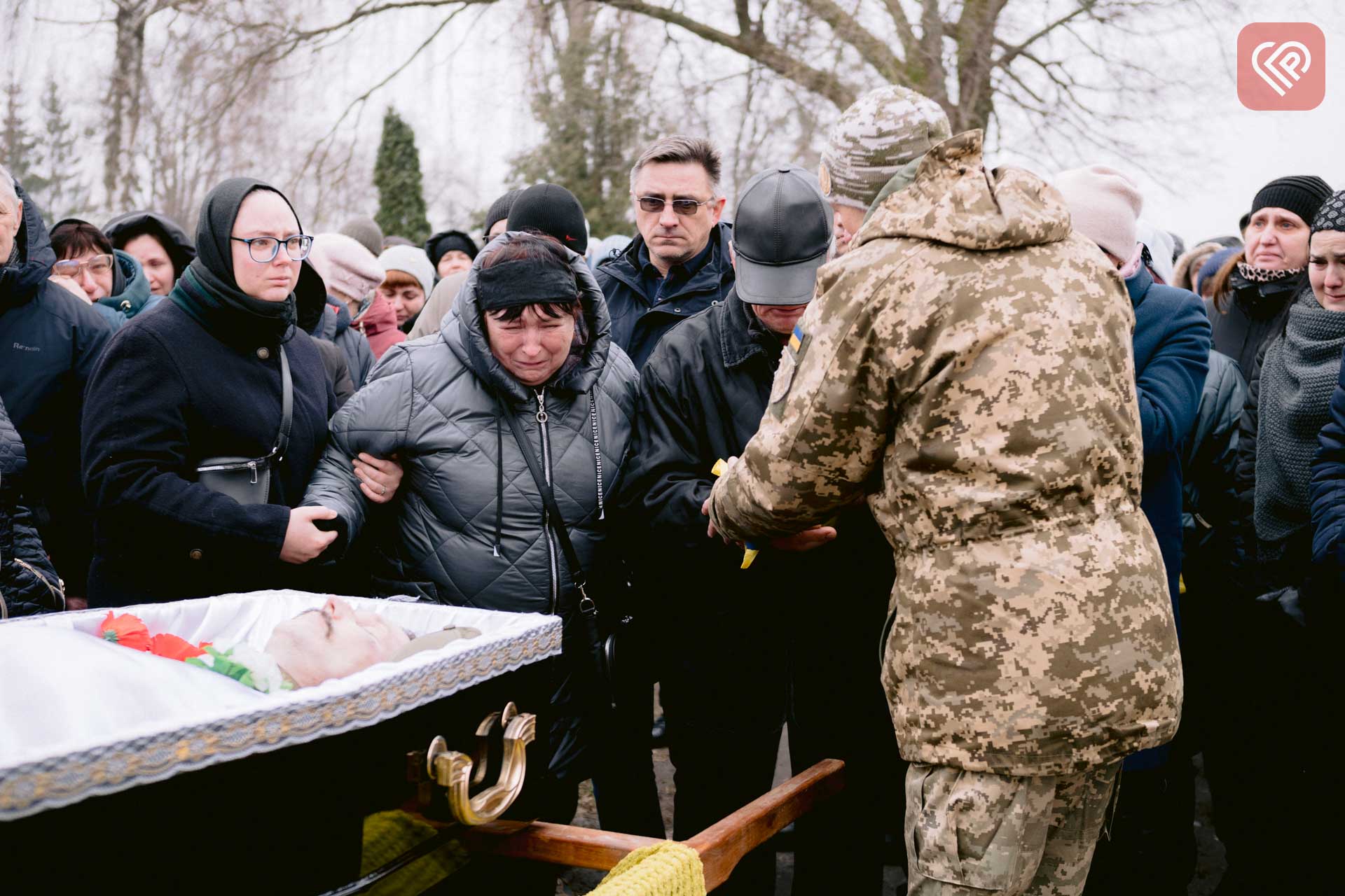 У Переяславі попрощались із загиблим на війні земляком Андрієм Пищиком: він прослужив менше двох місяців