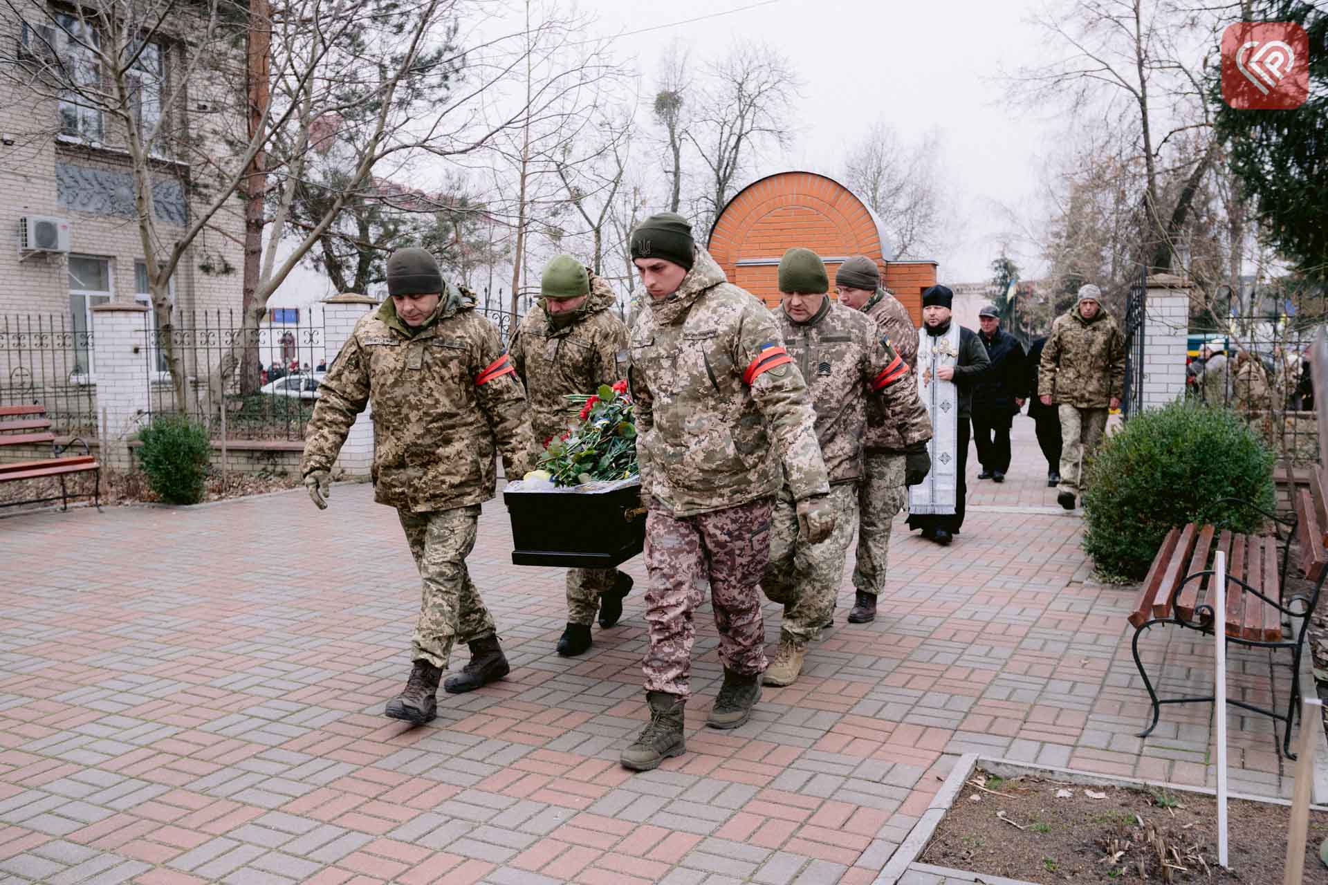 У Переяславі попрощались із загиблим на війні земляком Андрієм Пищиком: він прослужив менше двох місяців