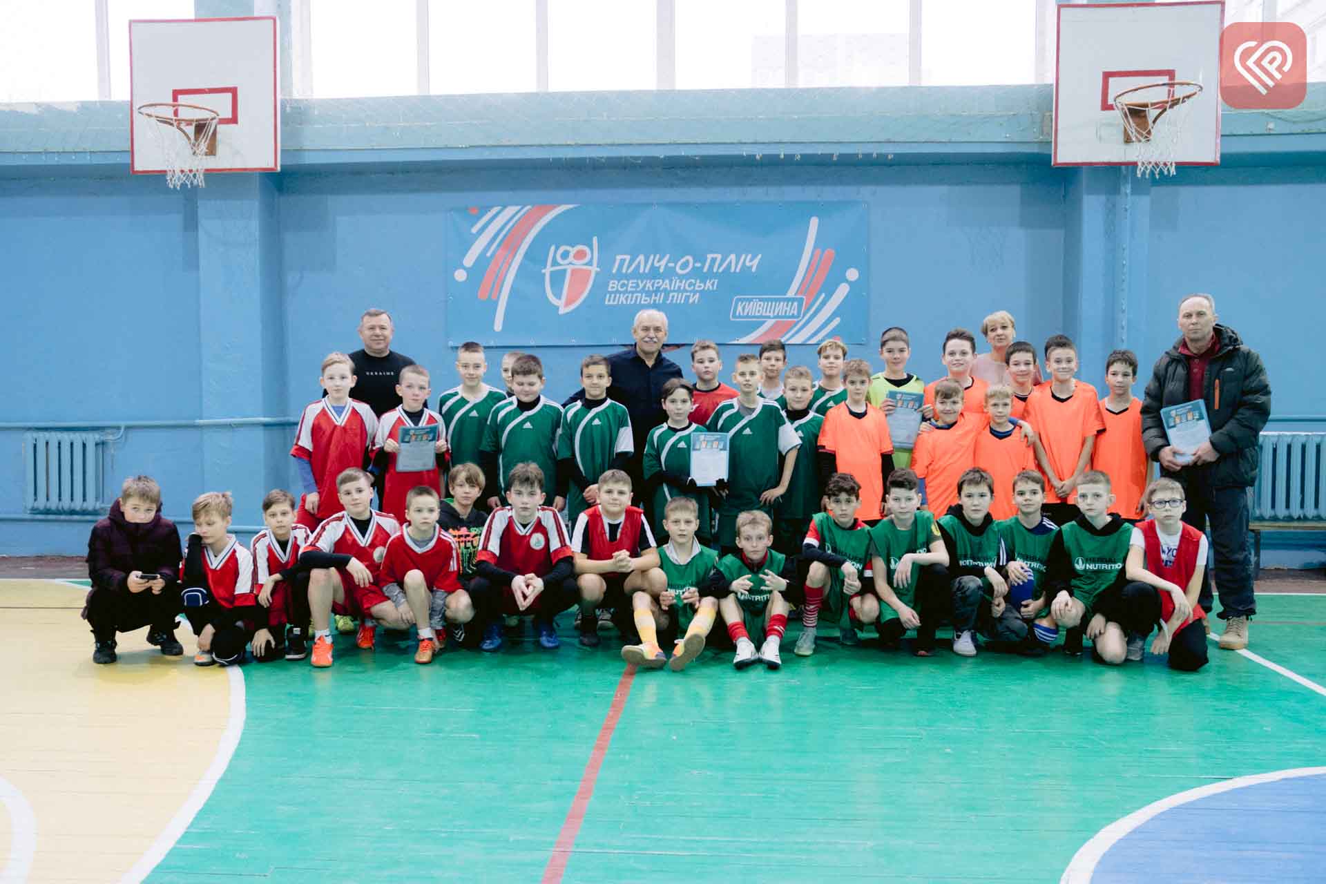 У Переяславській громаді визначили переможця з футзалу, який братиме участь у чемпіонаті району «Всеукраїнських шкільних ліг пліч-о-пліч»