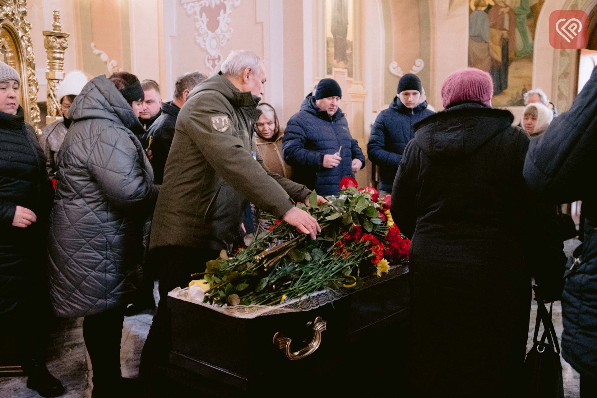 У Переяславі попрощались із загиблим на війні земляком Андрієм Пищиком: він прослужив менше двох місяців