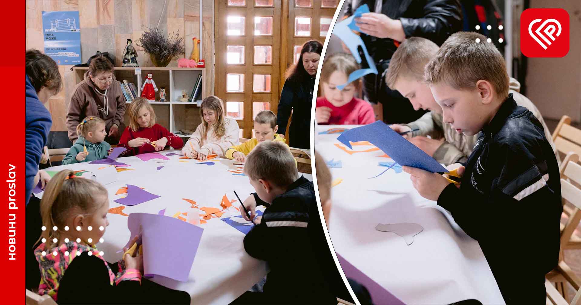 У Переяславі працівники соцслужб провели майстер-клас для 25 дітей з родин у складних життєвих обставинах