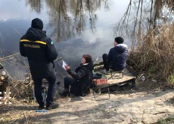 Переяславські рятувальники провели позапланове відпрацювання водних об’єктів: сповістили населення щодо поводження поблизу водойм