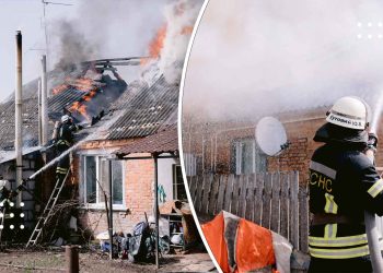 У Переяславі рятувальники ліквідували загорання житлового будинку (Фото + відео)