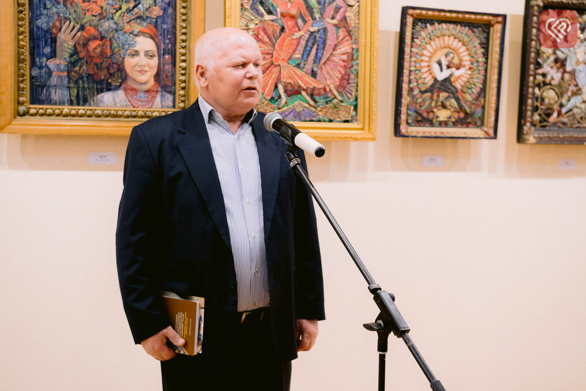 До 95-ї річниці від дня народження Ганни Самутіної у Переяславі відкрили виставку картин видатної землячки