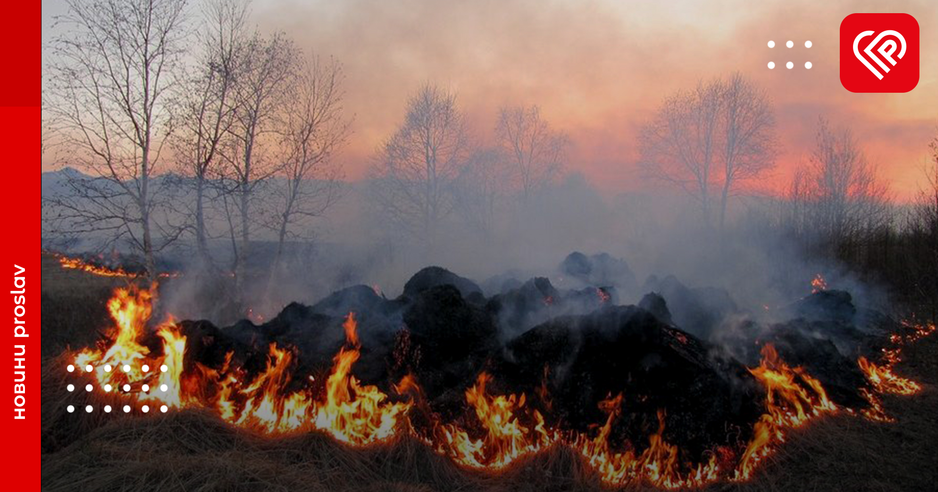 Синоптики попередили мешканців Київщини про пожежну небезпеку 11-12 квітня