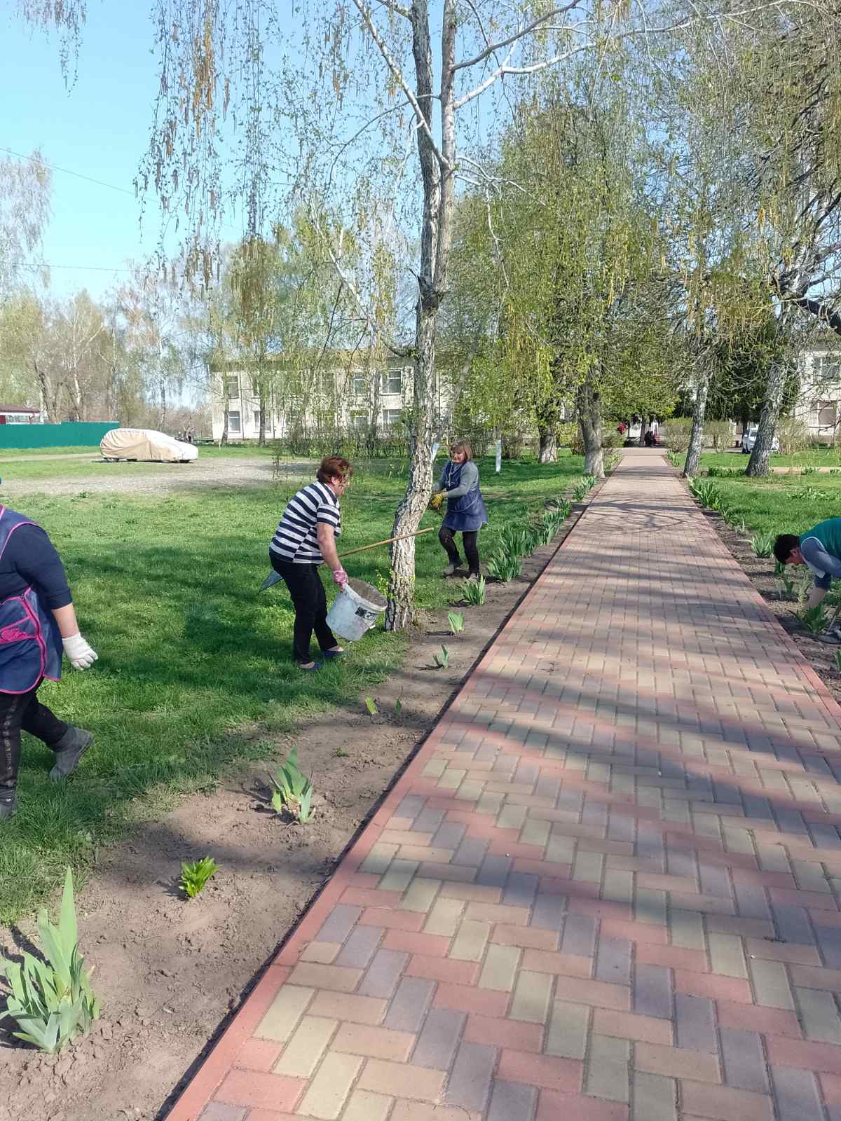 Велика весняна толока на Переяславщині: жителі облагороджують свої громади та діляться фото