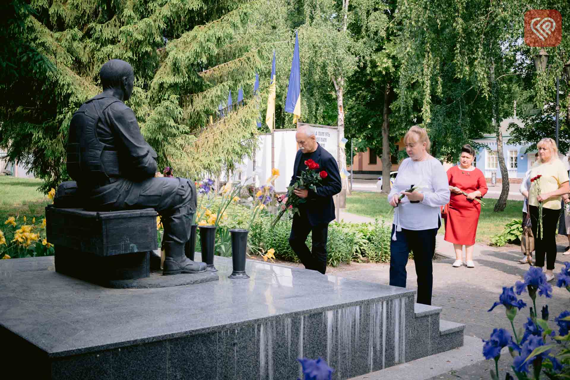 У День Героїв у Переяславі поклали квіти та вшанували хвилиною мовчання борців за свободу України