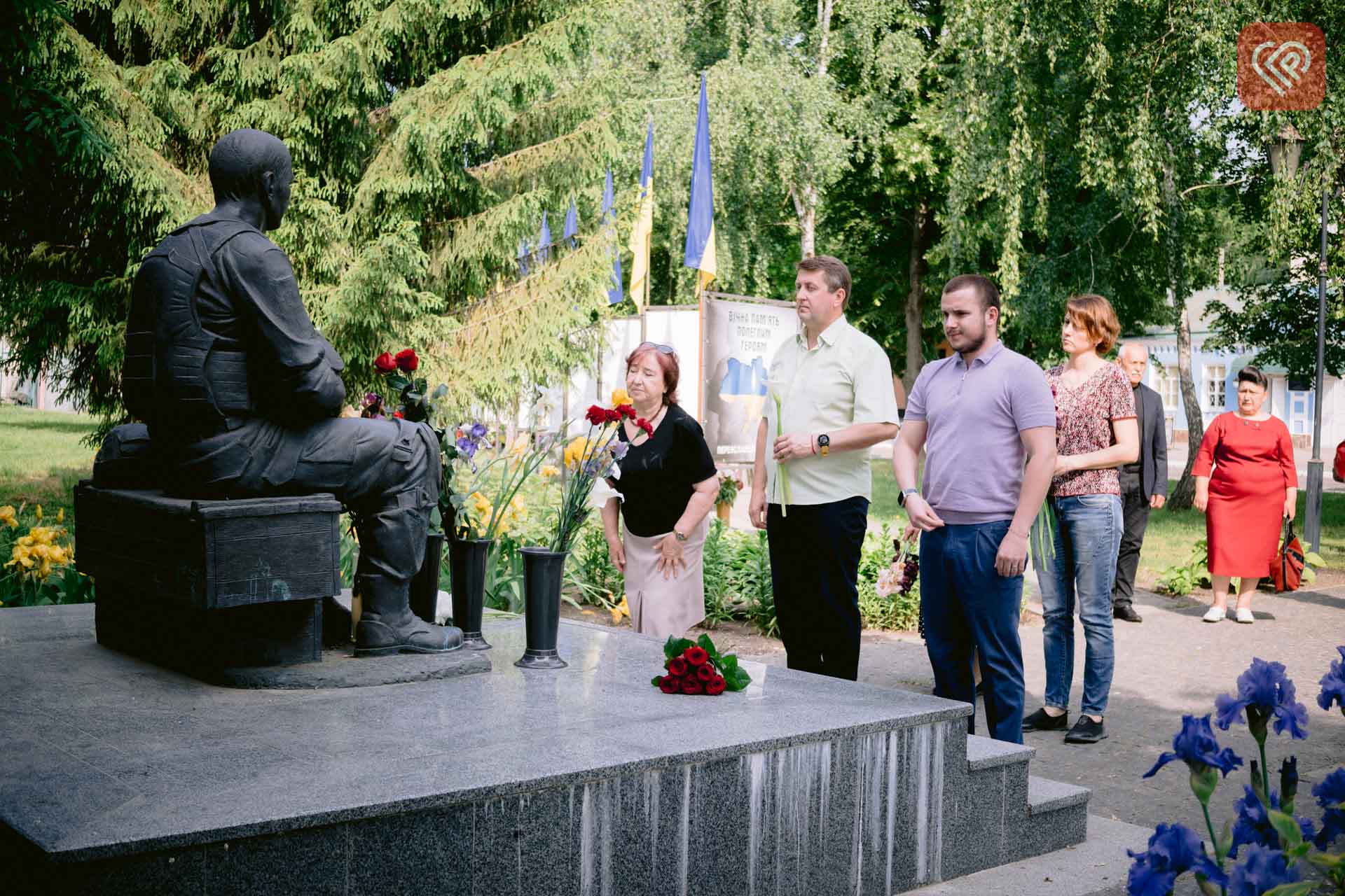 У День Героїв у Переяславі поклали квіти та вшанували хвилиною мовчання борців за свободу України