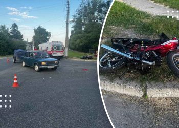 У Переяславі внаслідок зіткнення з авто постраждав мотоцикліст – дайджест поліції