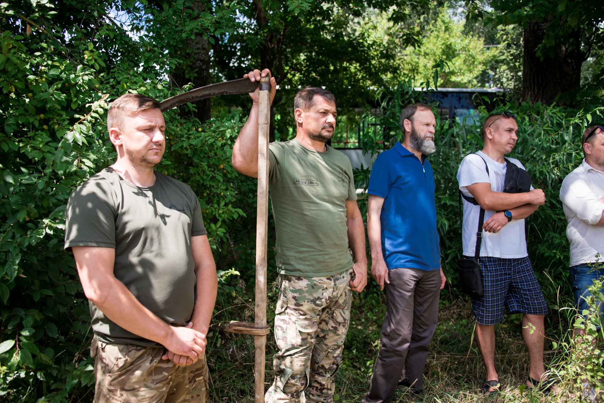 На Переяславщині вп'яте відтворили зажинки: цього разу до обряду долучилися військовослужбовці