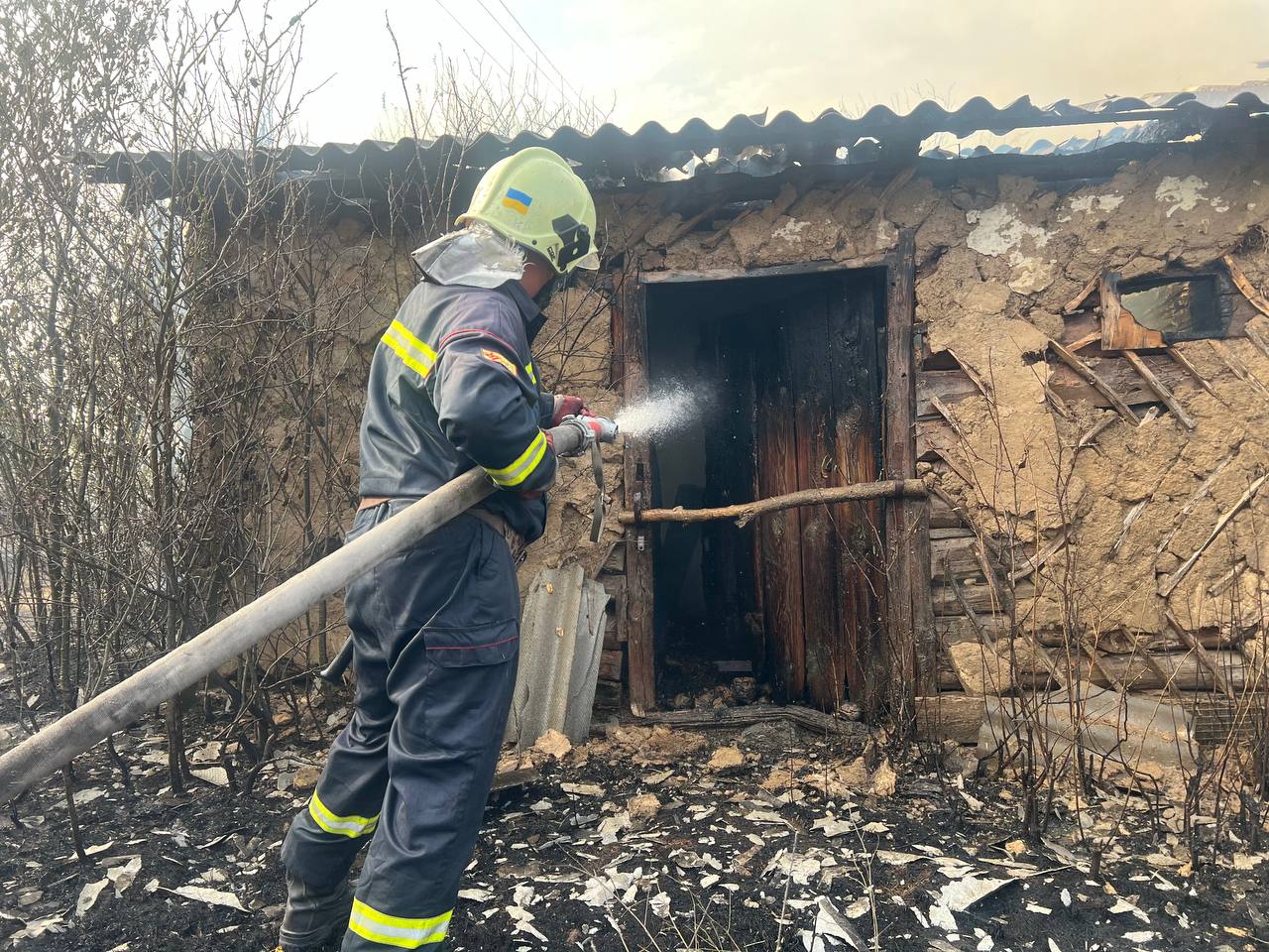 Упродовж тижня на Переяславщині горіли будинки, трансформаторні будки, господарчі будівлі та дрова