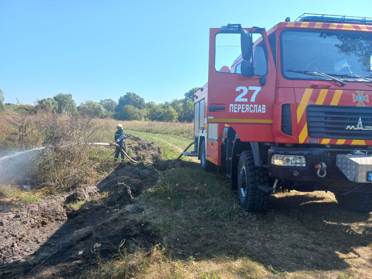 Упродовж тижня на Переяславщині горіли будинки, трансформаторні будки, господарчі будівлі та дрова