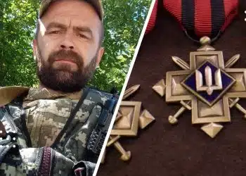 Захисника з Переяславської громади Віктора Карпенка нагородили «Золотим хрестом» від Головнокомандувача ЗСУ