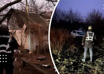 Внаслідок ворожої атаки на Київщині пошкоджені будинок та автомобіль