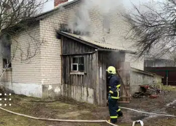У селі Переяславської громади сталася пожежа: в будинку повністю згоріли кімната та кухня