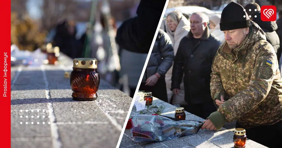 Нацгвардійці вшанували пам'ять Героїв Небесної сотні у Борисполі