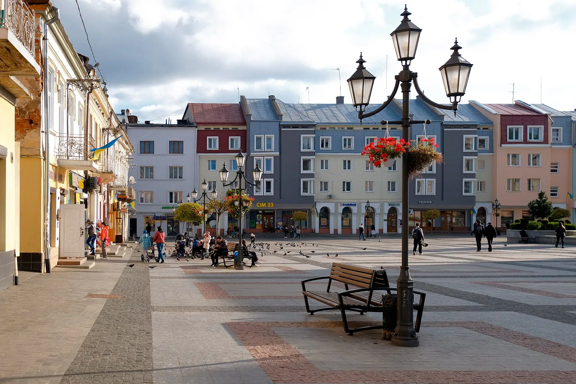 На Площі Ринок в Дрогобичі своя атмосфера