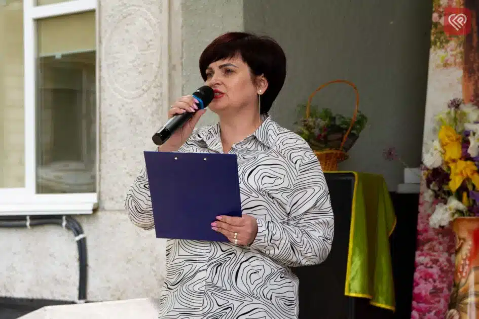 Директорка Центру соціальних служб Юлія Лялька