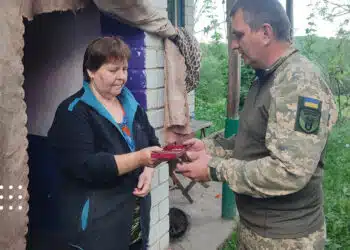 Родині загиблого захисника з Переяславщини Віталія Рака вручили орден “За мужність” III ступеня